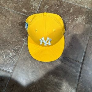 Yellow And Pink Fitted Size 7 brand new